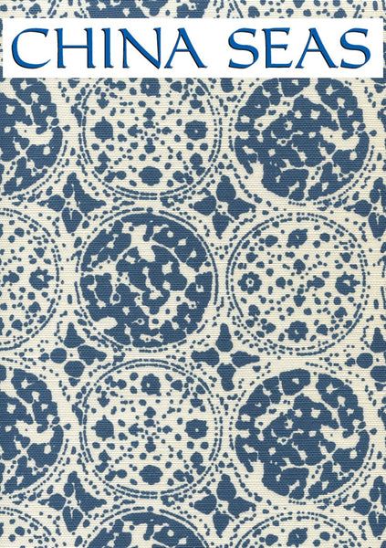 Bodri Batik New Navy on Tint Sample Fabric 