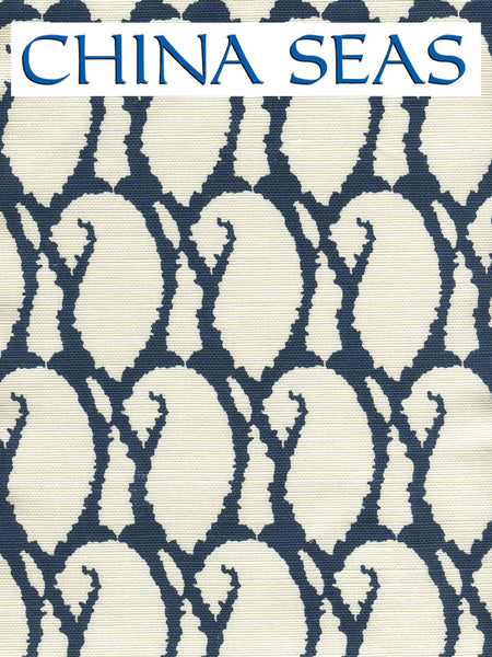 Carna Navy on Tint Sample Fabric 