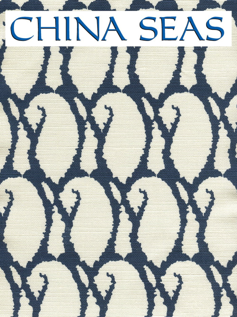 Carna Navy on Tint Sample Fabric 