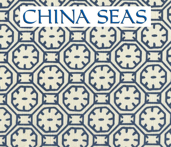 Ceylon Batik Navy on Tint Sample Fabric 