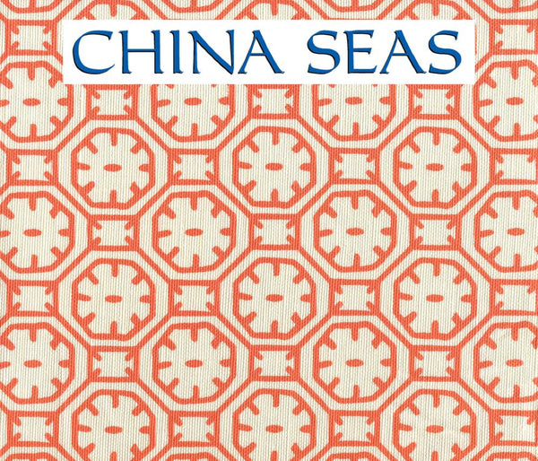 Ceylon Batik Orange on Tint Sample Fabric 