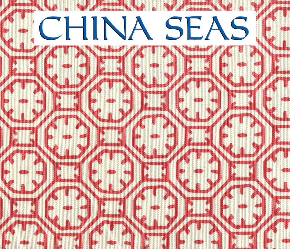 Ceylon Batik Red on Tint Sample Fabric 