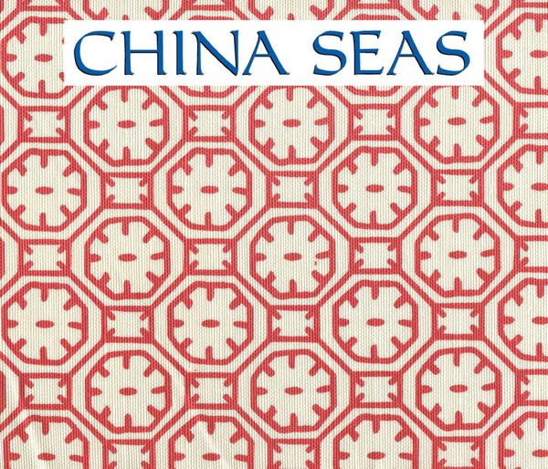 Ceylon Batik Red on Tint Sample Fabric 