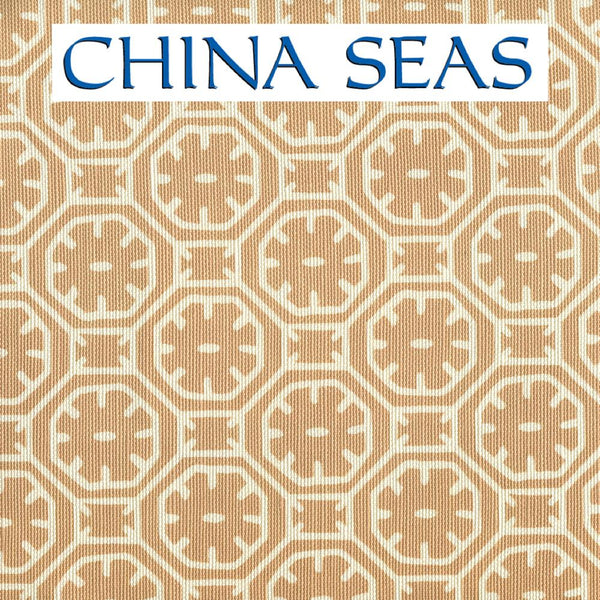 Ceylon Batik Reverse Tan Sample Fabric 