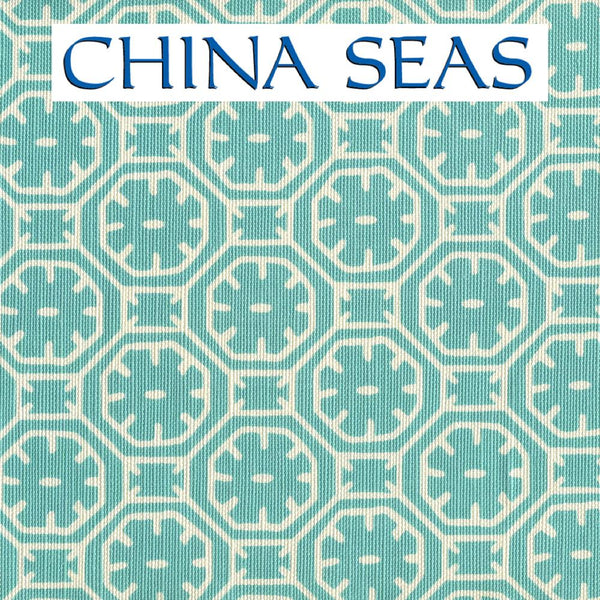 Ceylon Batik Reverse Turquoise Sample Fabric 