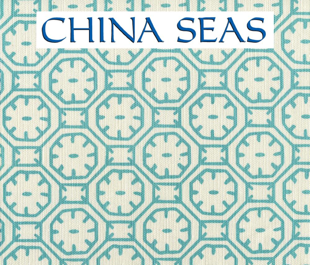 Ceylon Batik Turquoise on Tint Sample Fabric 