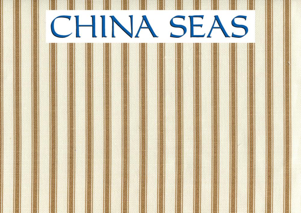 Chapelle Stripe Caramel on Tint Sample Fabric 