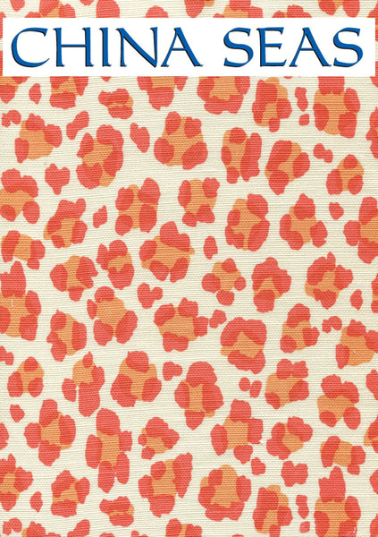 Conga Line Oranges on Tint Sample Fabric 