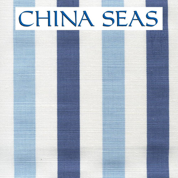 Dune Bali Blue on White Sample Fabric 