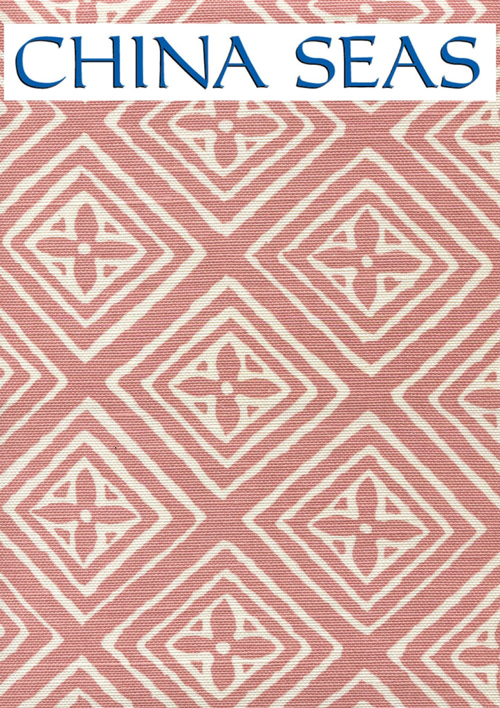 Fiorentina Coral on Tint Sample Fabric 