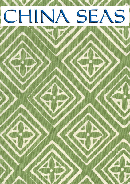 Fiorentina Jungle Green on Tint Sample Fabric 
