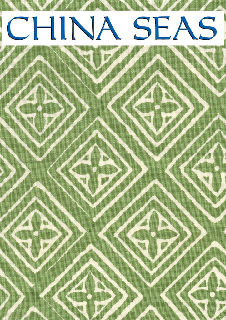 Fiorentina Jungle Green on Tint Sample Fabric 