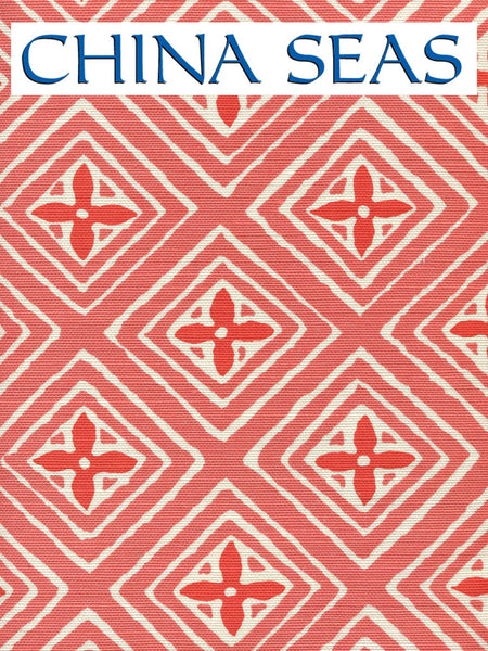 Fiorentina Two Color Shrimp Orange on Tint Sample Fabric 