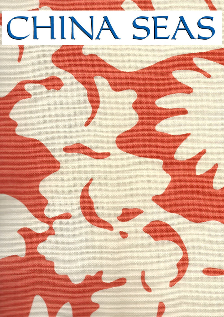 Flora Background Shrimp on tint Sample Fabric 