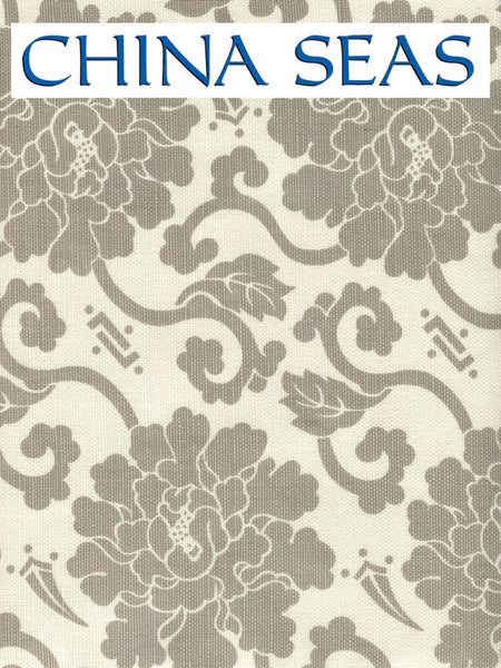 Florals Grey on Tint Sample Fabric 