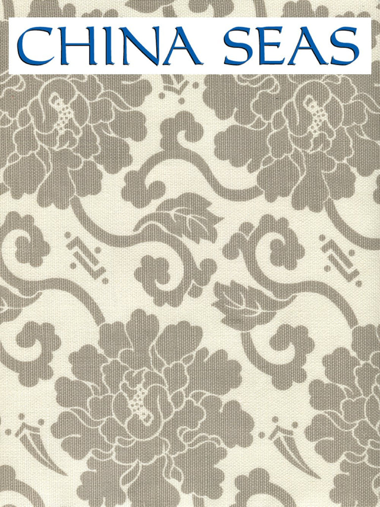 Florals Grey on Tint Sample Fabric 