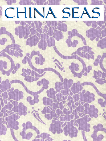 Florals Lilac on Tint Sample Fabric 