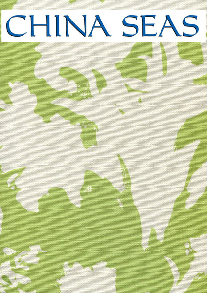 Flowers II Jungle Yellow Orange Sample Fabric 