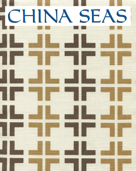 Frowick Brown Camel on Tint Sample Fabric 