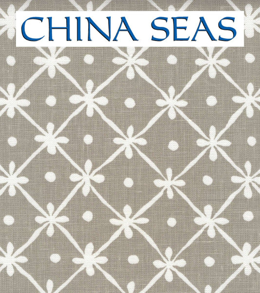 GATE HOUSE REVERSE ONE COLOR GRAY ON WHITE OYSTER Sample Wallpaper 