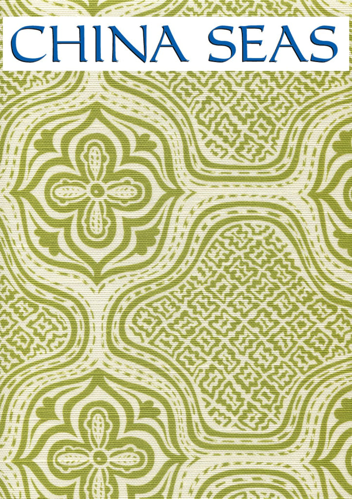Hmong Batik Jungle Green on Tint Sample Fabric 