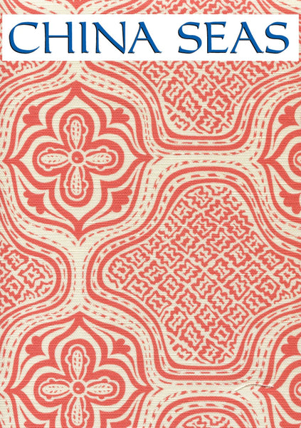 Hmong Batik New Shrimp on Tint Sample Fabric 