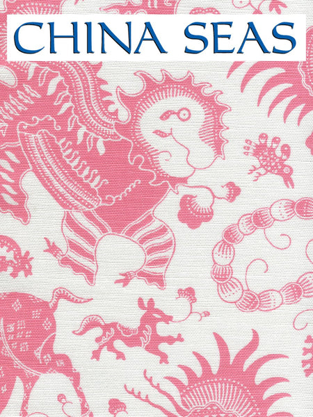 Indramayu Pink on White Sample Fabric 