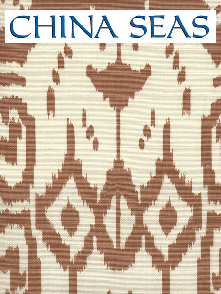 Island Ikat Camel II on tint Sample Fabric 