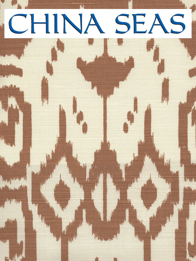Island Ikat Camel II on tint Sample Fabric 