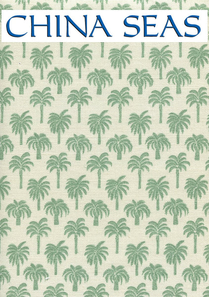 Island Palm Celedon Sample Fabric 