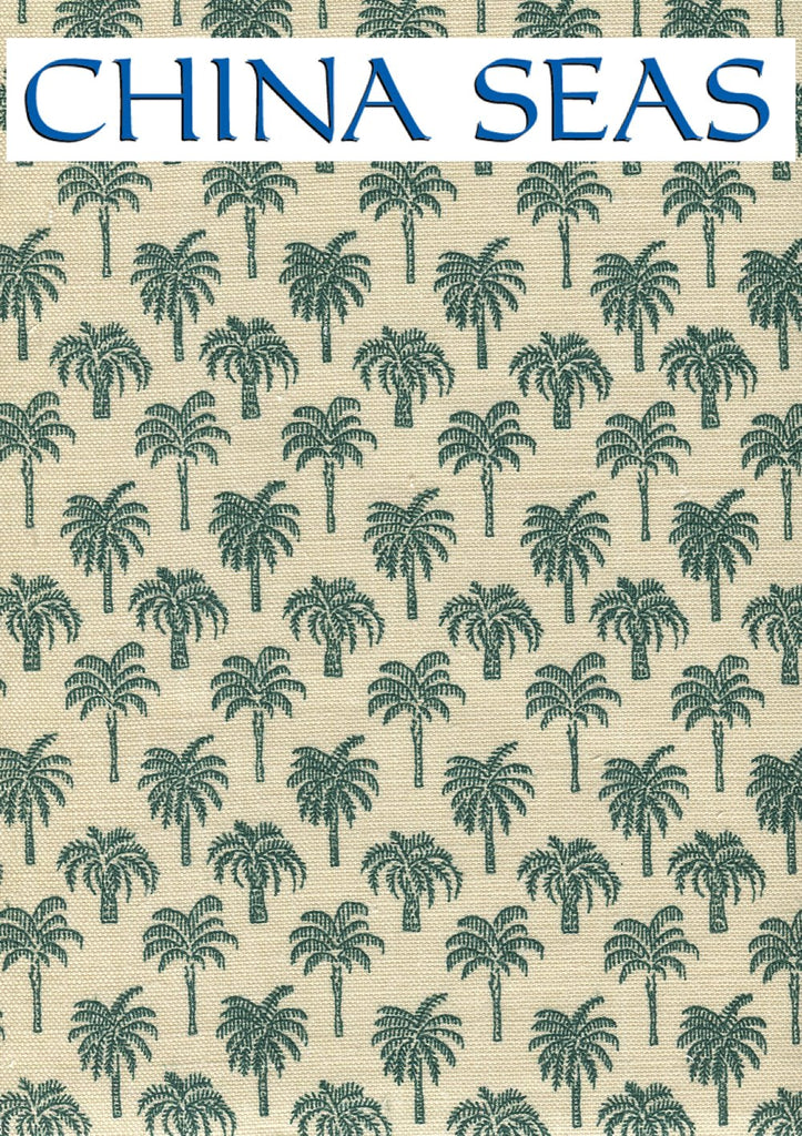 Island Palm Green Sample Fabric 