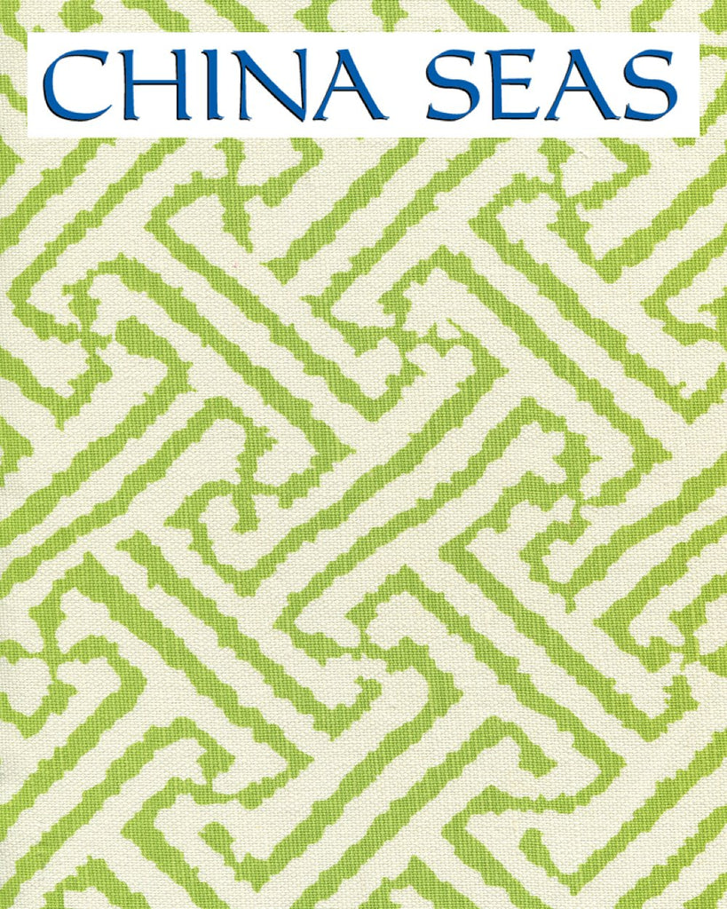 Java Grande Lime on Tint Sample Fabric 