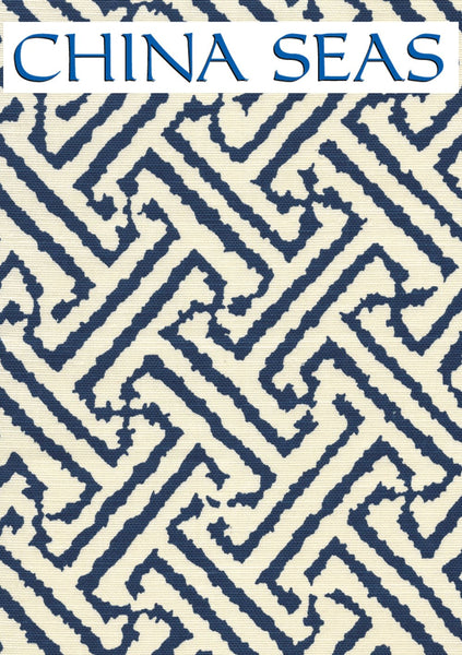 Java Grande Navy on Tint Sample Fabric 