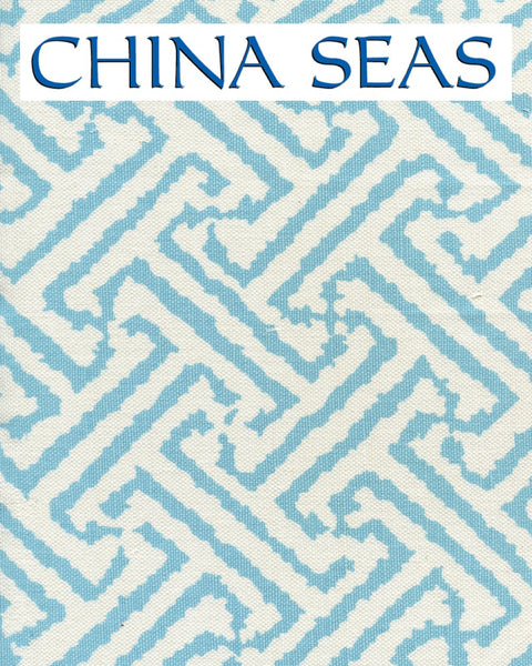 Java Grande Turquoise_on White  Sample Wallpaper 