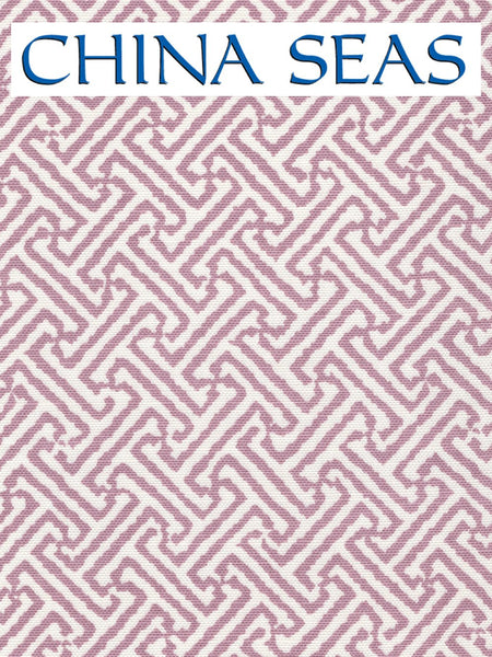 Java Java Lilac on White Sample Fabric 