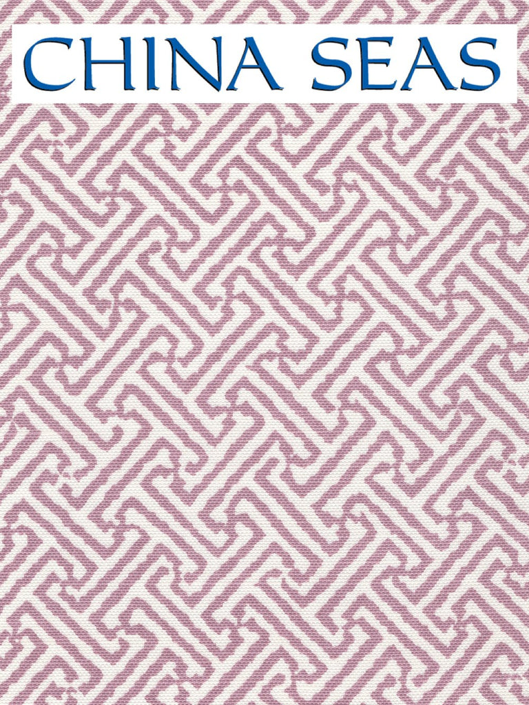 Java Java Lilac on White Sample Fabric 