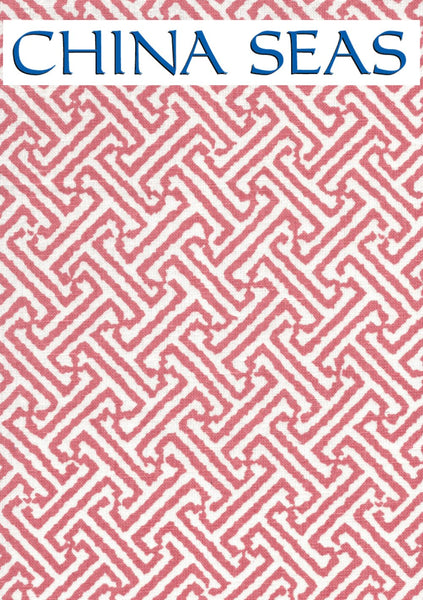 Java Java Tomato on White Linen Sample Fabric 