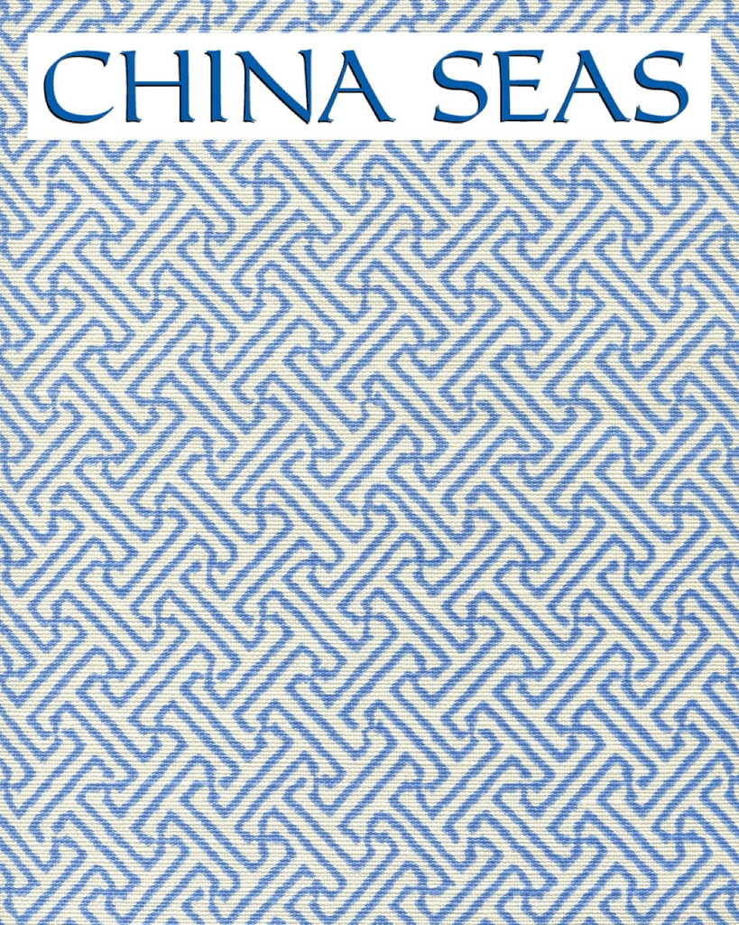 Java Petite French Blue on Tint Sample Fabric 