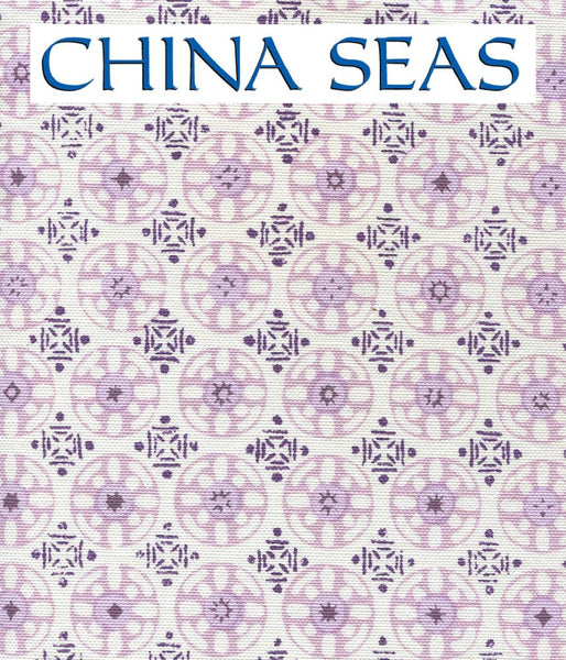 Kediri Batik Purple Lavender Lilac Sample Fabric 