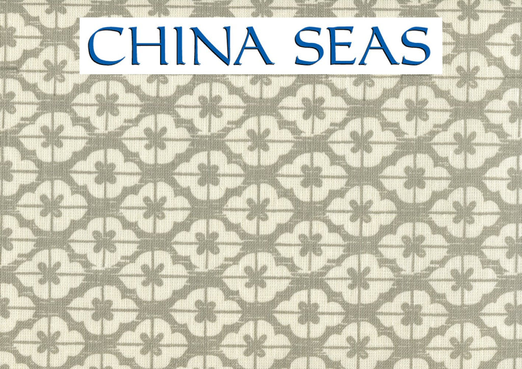 Kyoto Gray on Tinted Linen Sample Fabric 