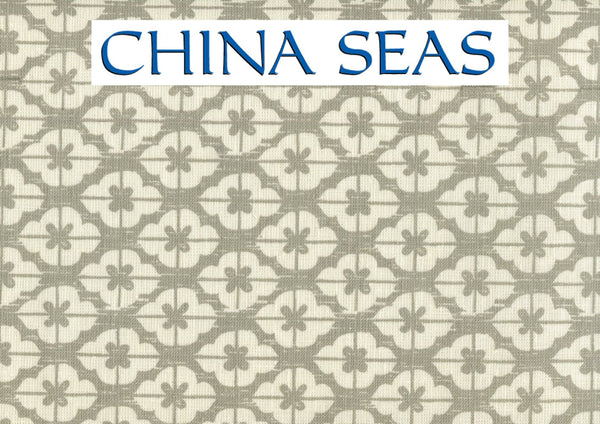 Kyoto Gray on Tinted Linen Sample Fabric 