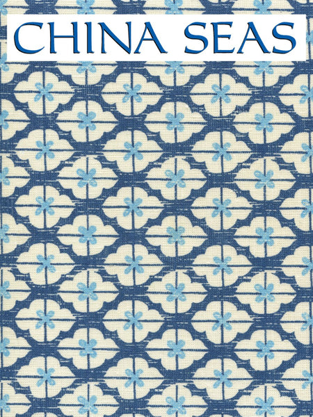 Kyoto Two Colors New Navy New Blue on Tint Sample Fabric 