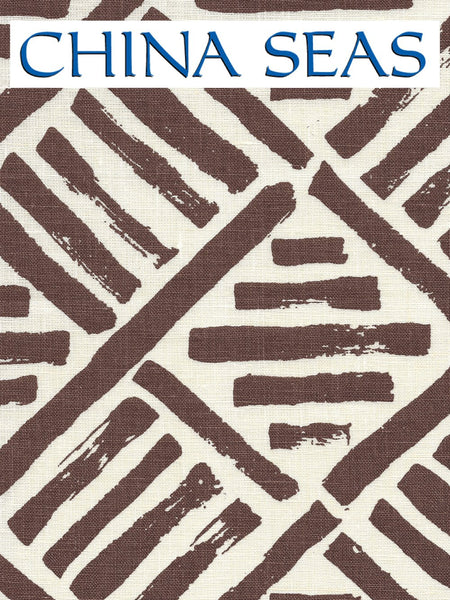 Macoco II Brown on Tint Sample Fabric 