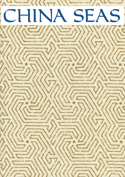 Maze Camel II on tint Sample Fabric 