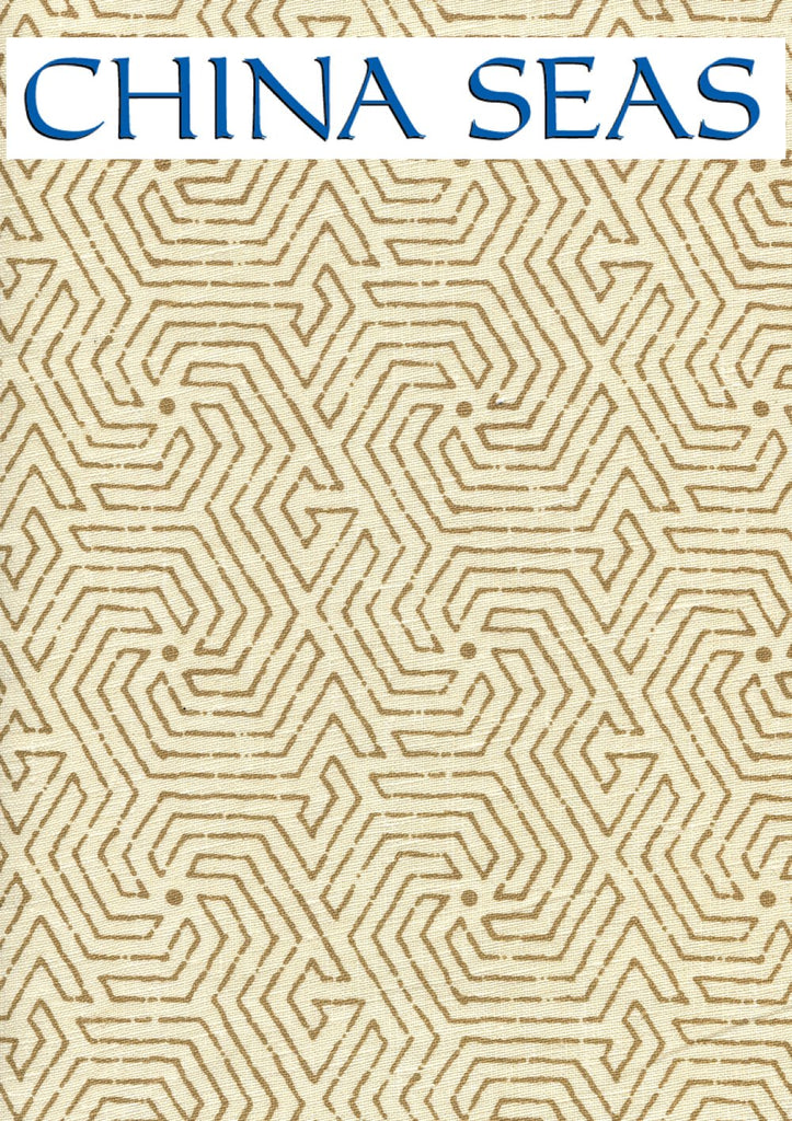 Maze Camel II on tint Sample Fabric 