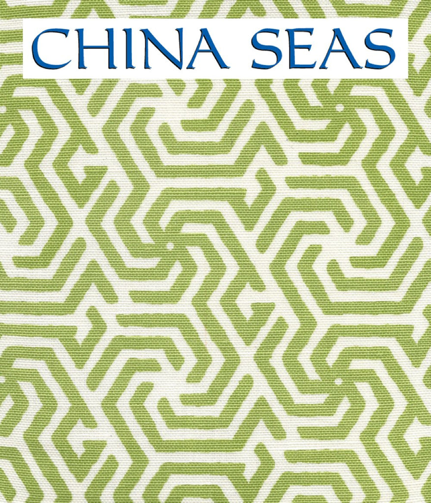 Maze Reverse One Color Navy on Tint Sample Fabric 