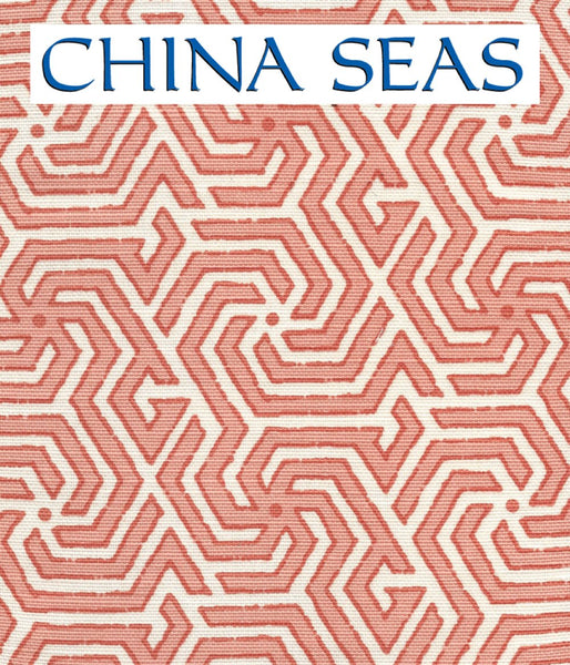 Maze Reverse Two Colors Gray Charcoal on Tint Sample Fabric 