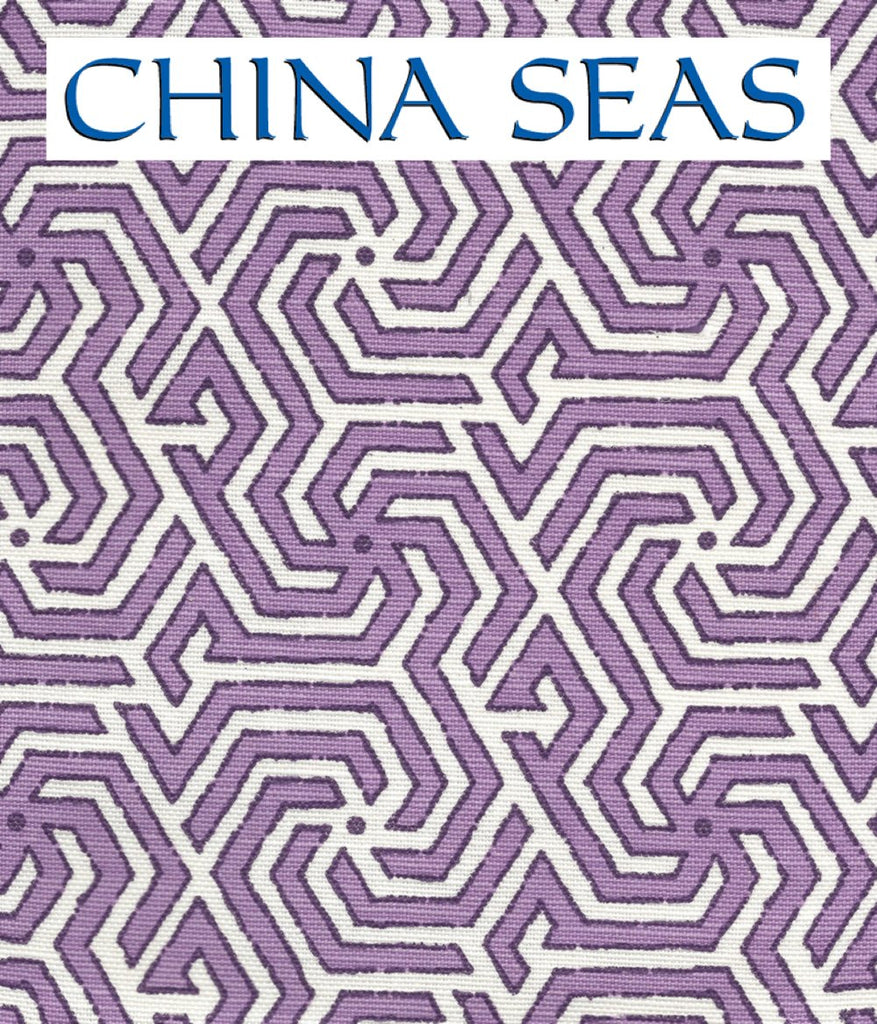 Maze Reverse Two Colors Light Orange New Shrimp on Tint Sample Fabric 