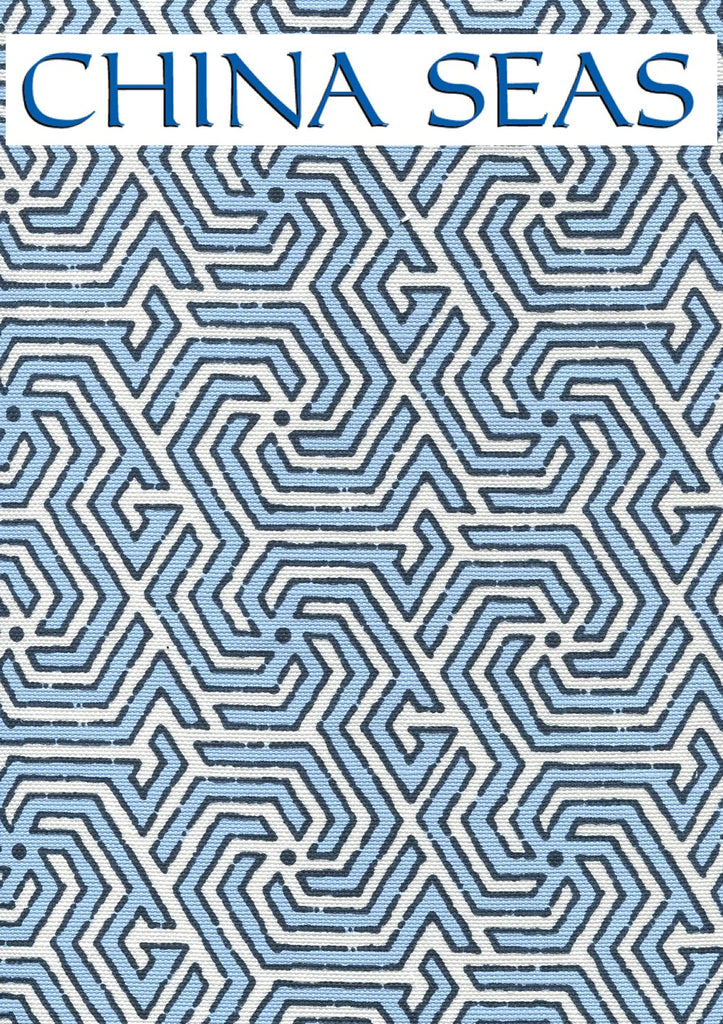 Maze Reverse Two Colors Lilac Purple on Tint Sample Fabric 