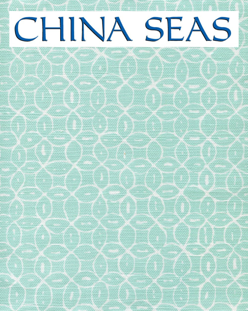 Melong Batik Reverse Light Turquoise on White Sample Fabric 